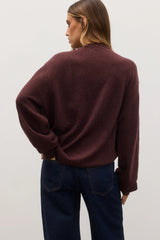 Cora Crew Neck Plum