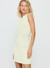 Kandy Knit Mini Dress Cream