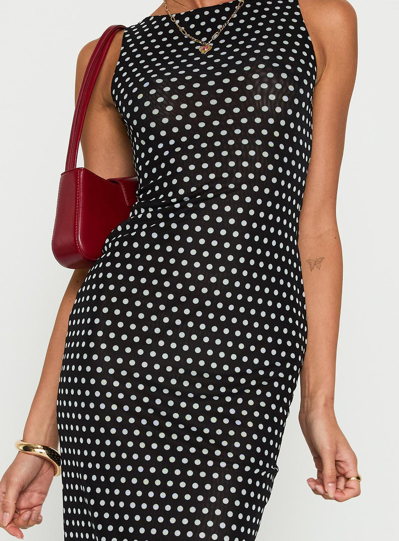 Top Of Mind Maxi Dress Black