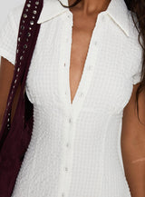 Covey Mini Dress White