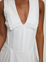 Haworth Mini Dress White