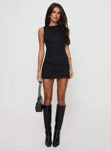 Yumiko Romper Black