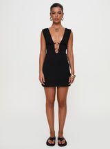 Steward Mini Dress Black