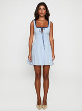 Natilda Mini Dress Blue