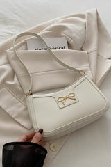 PREORDER: Baylor Bow Leather Shoulder Bag