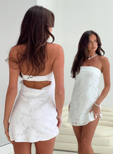 Phillipa Mini Dress White Floral