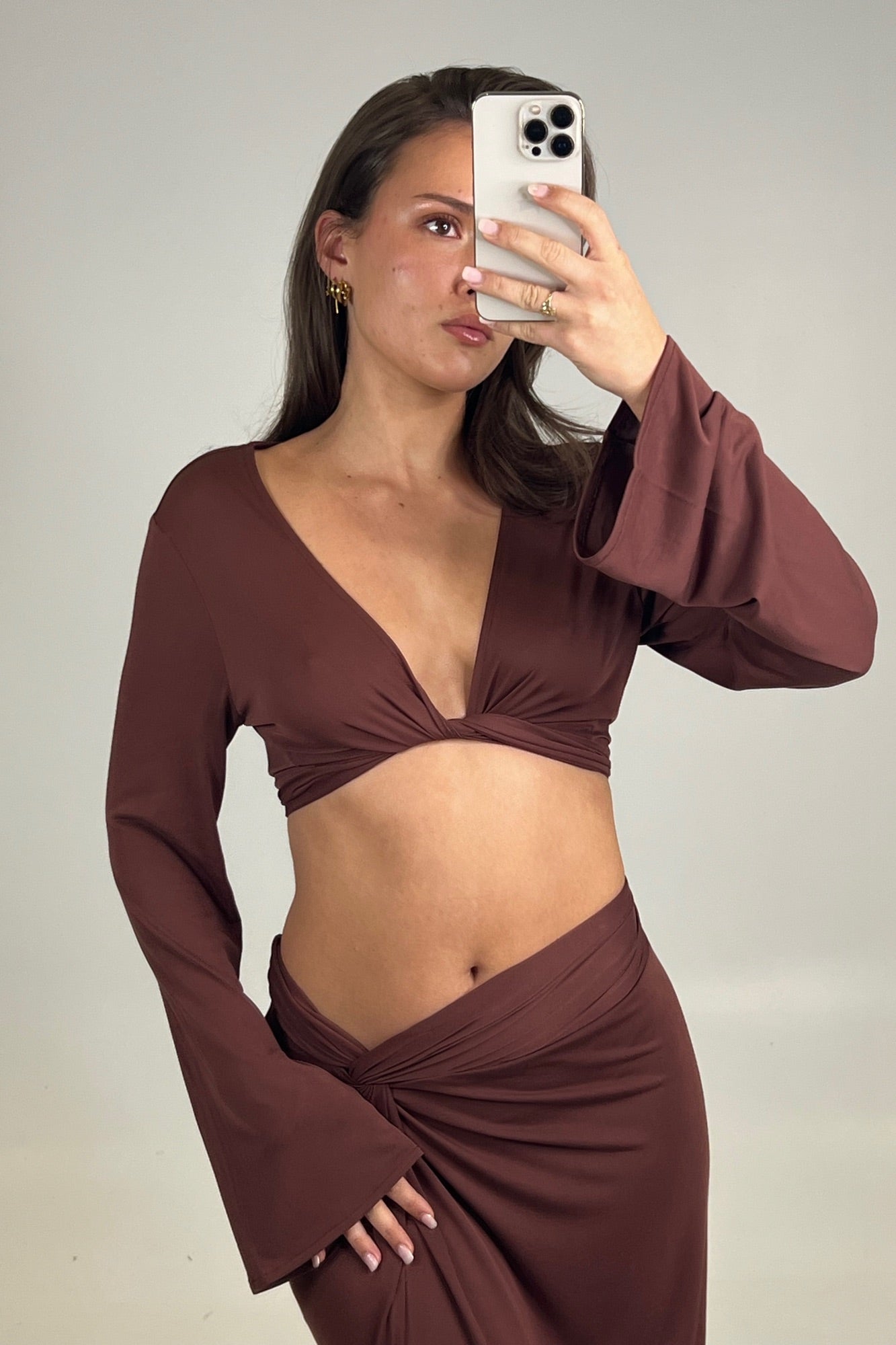 Adriana Top Chocolate