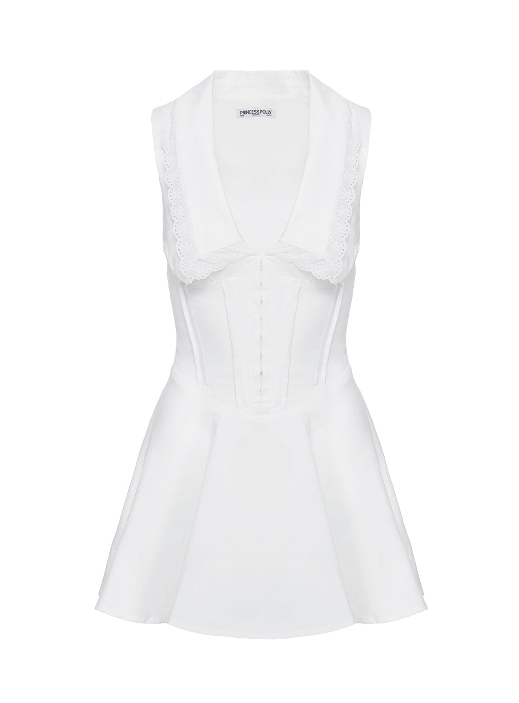Haworth Mini Dress White