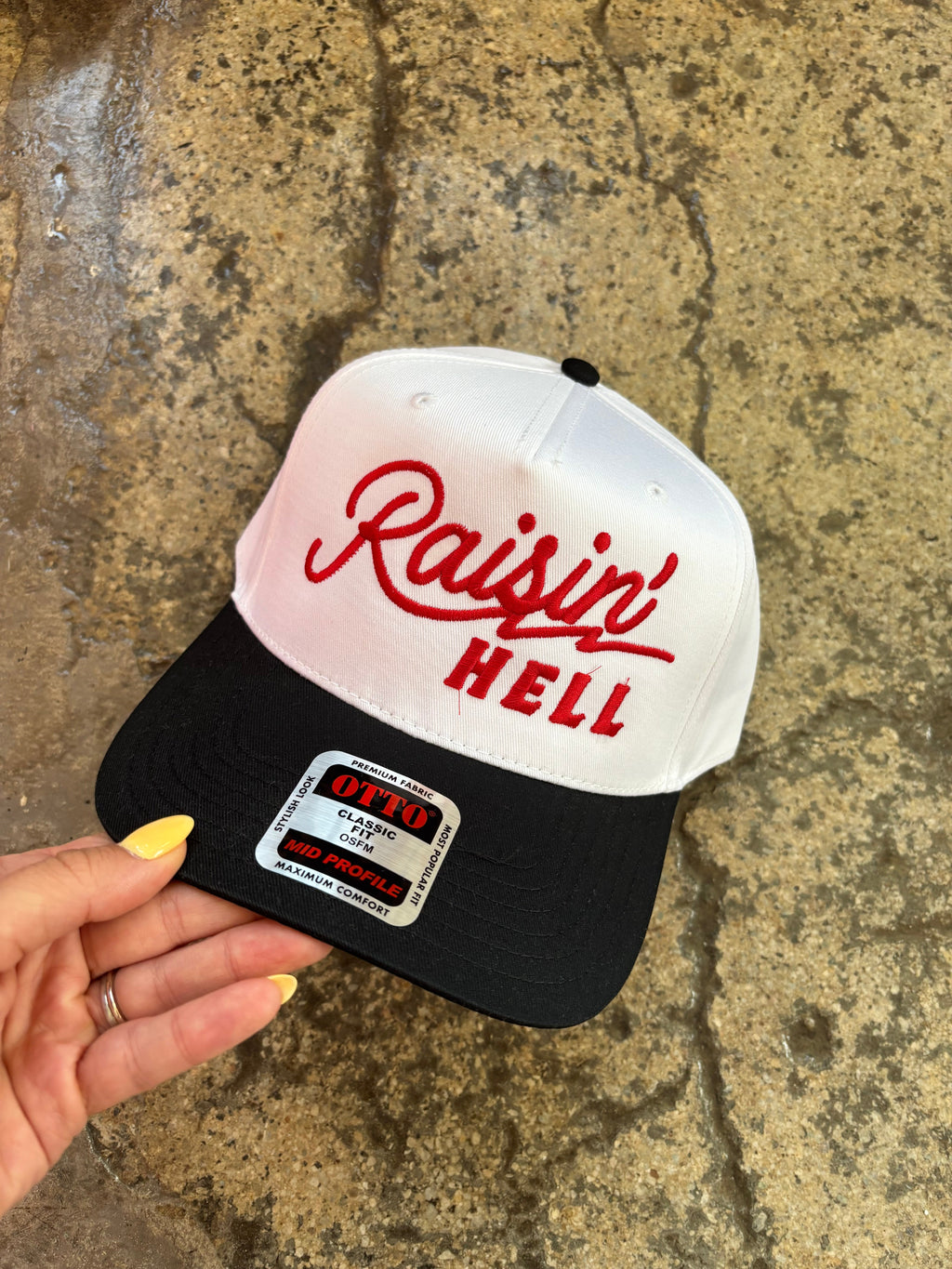 Raisin' Hell Trucker Hat