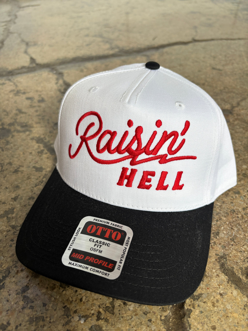 Raisin' Hell Trucker Hat