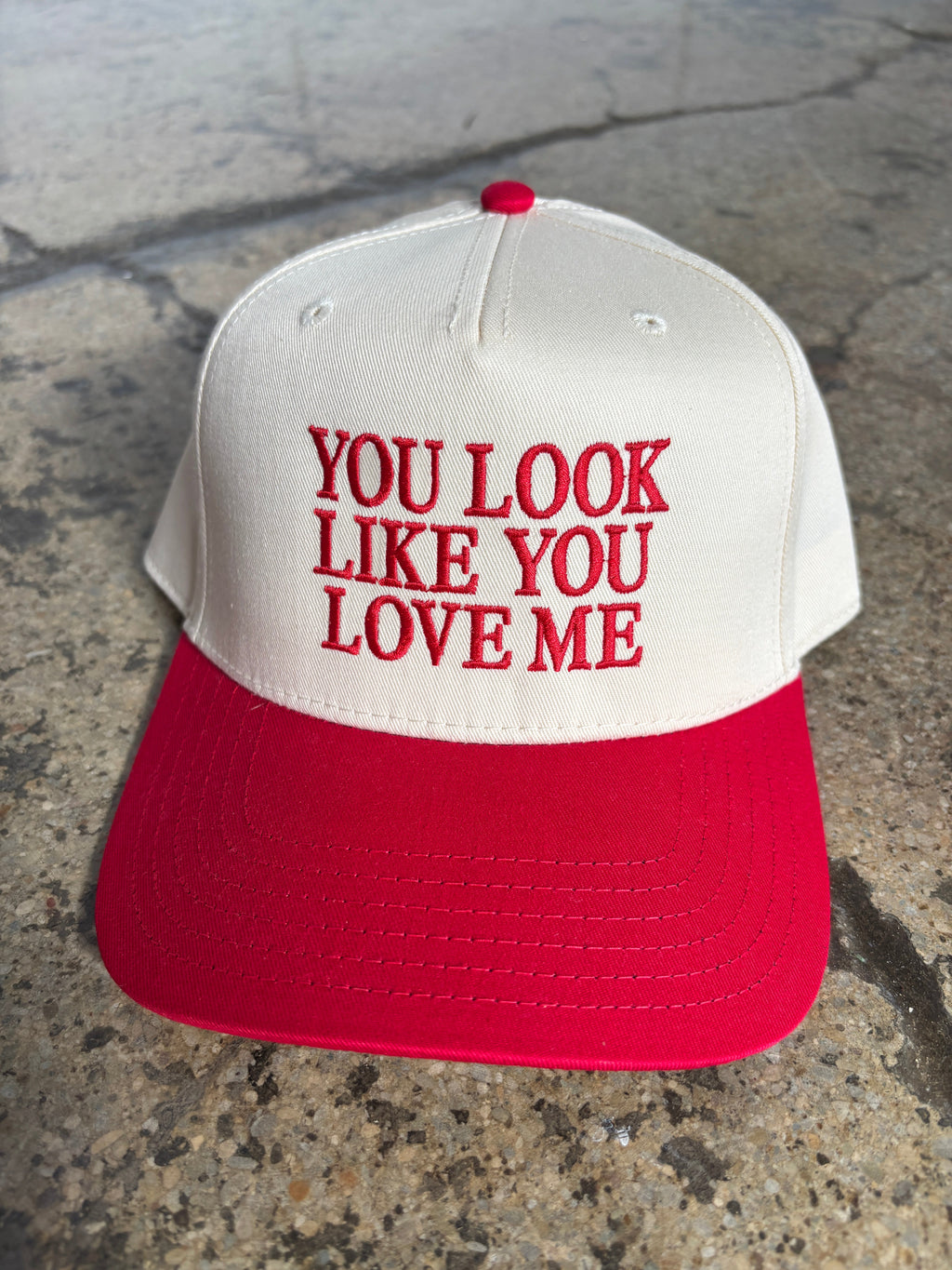 YOU LOOK LIKE YOU LOVE ME Trucker Hat