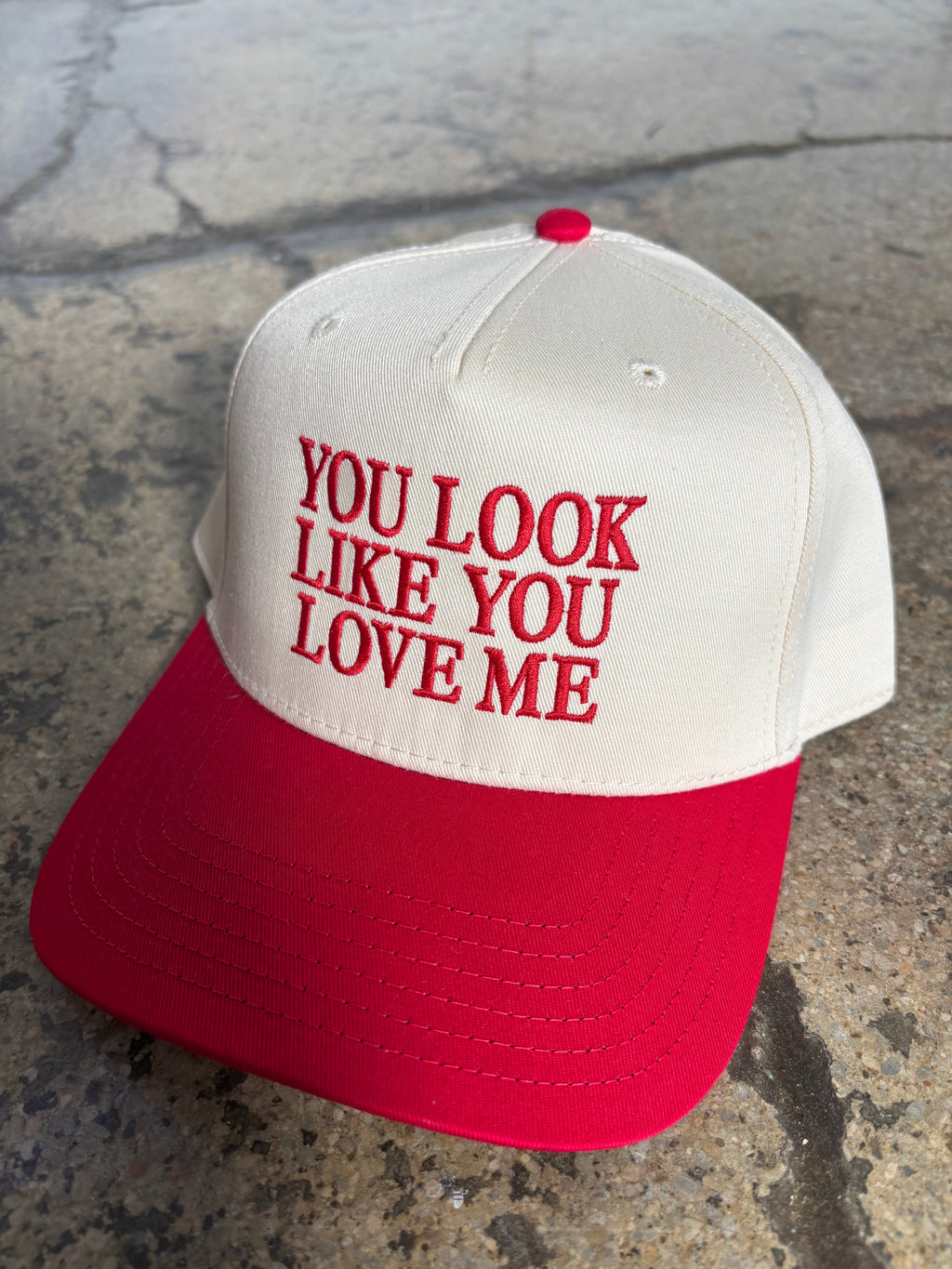 YOU LOOK LIKE YOU LOVE ME Trucker Hat