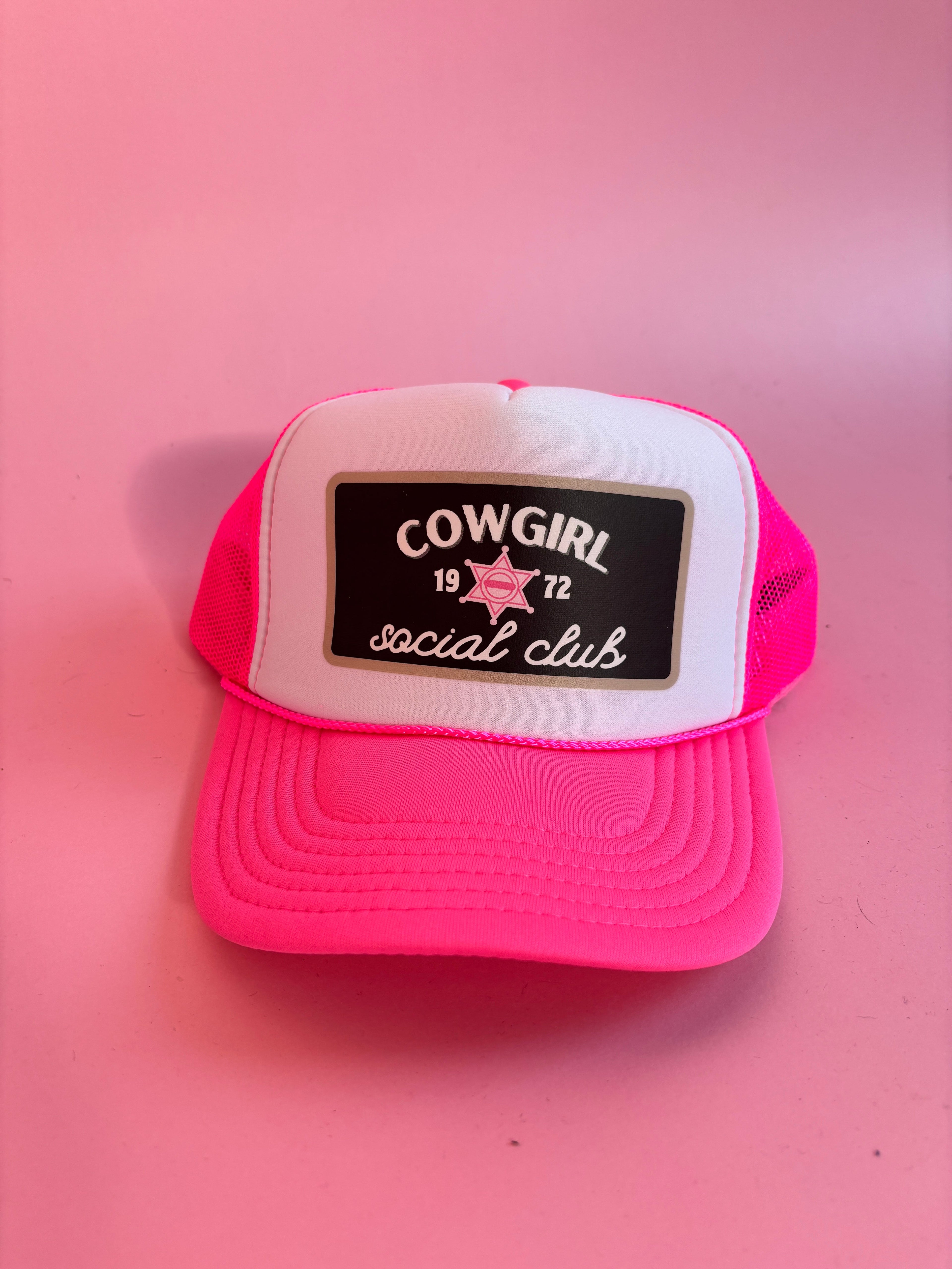 Cowgirl Social Club Foam Trucker Hat
