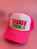 Tacos and Tequila Foam Trucker Hat