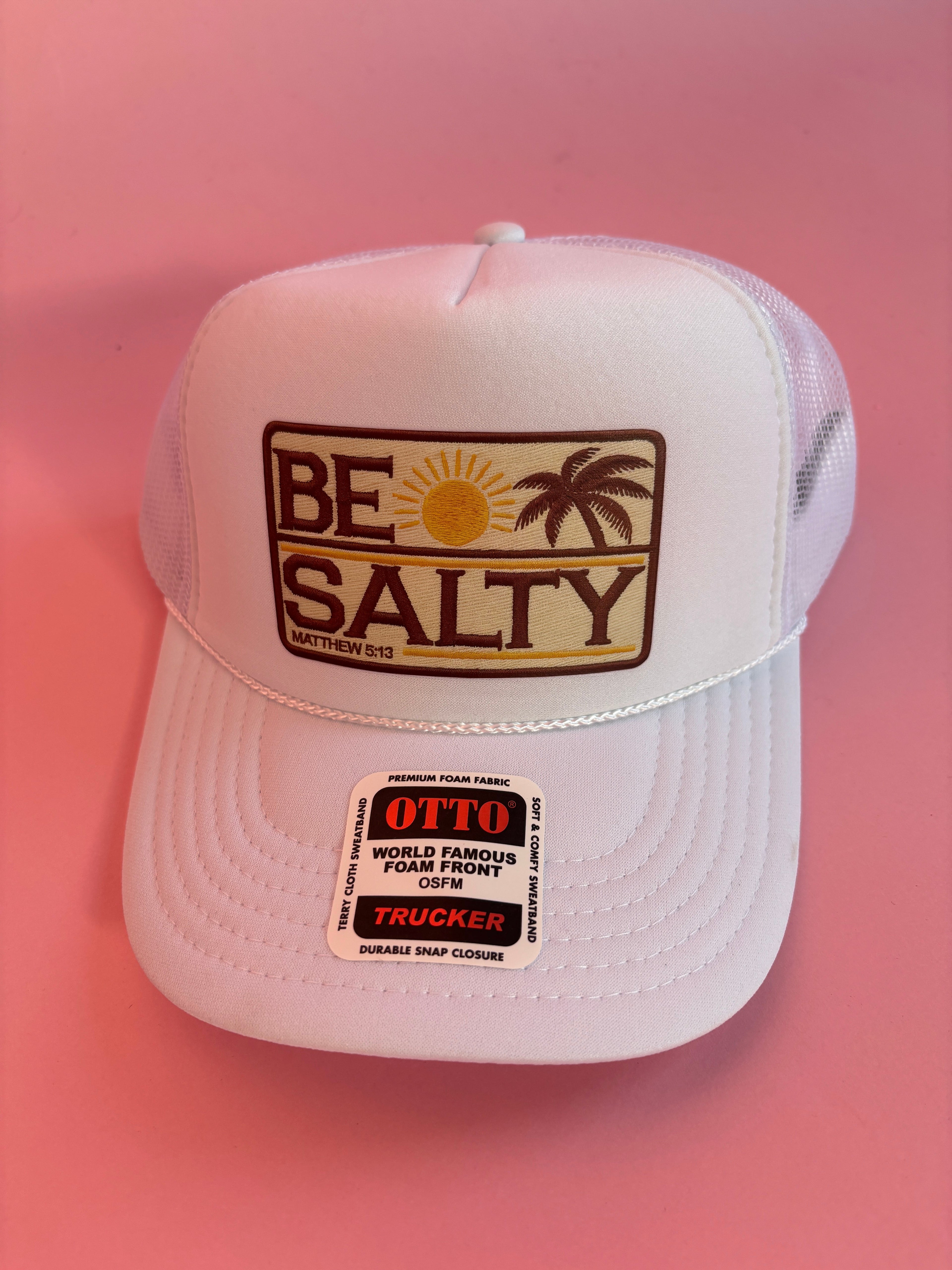 Be Salty Foam Trucker Hat