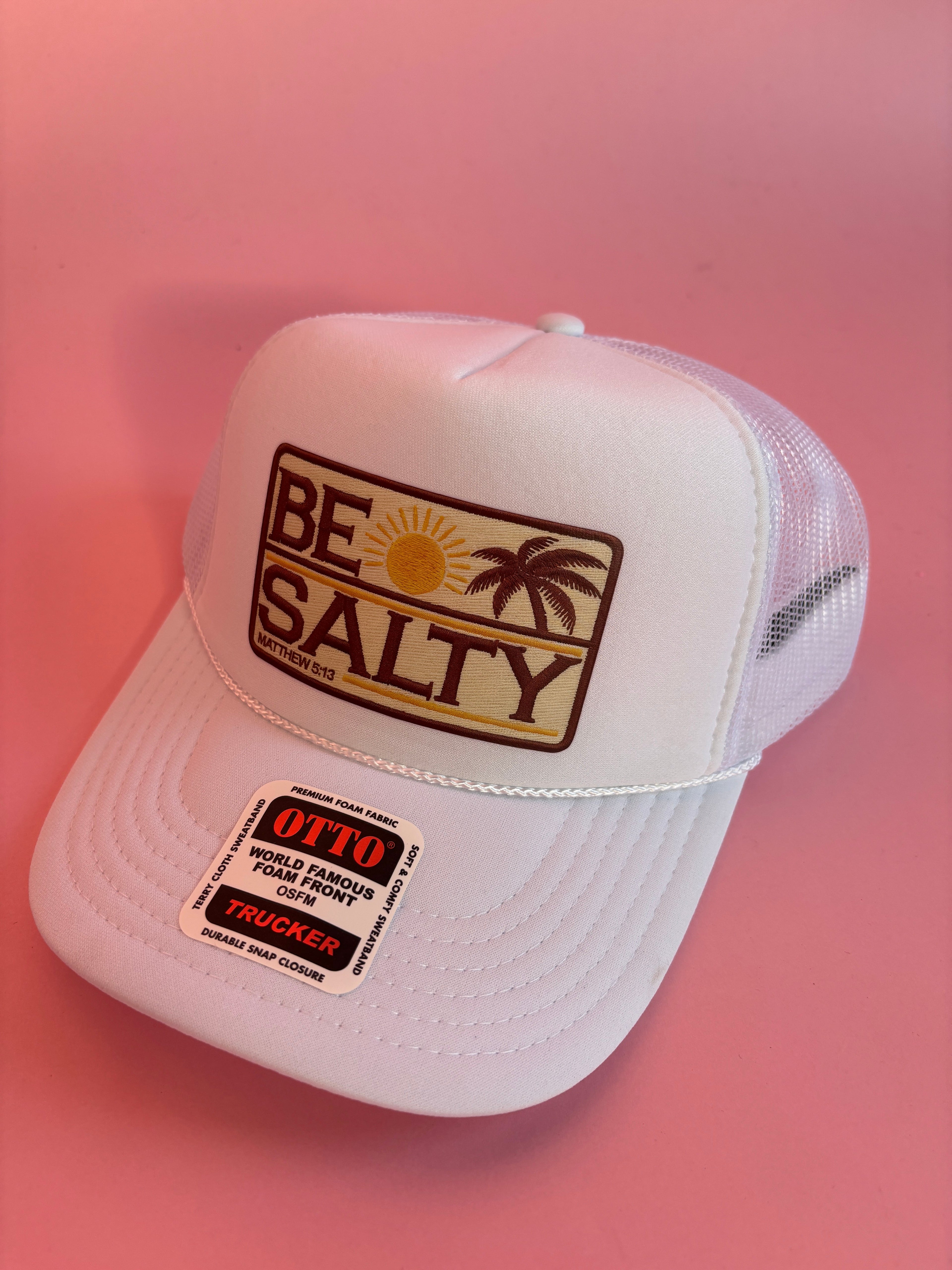 Be Salty Foam Trucker Hat