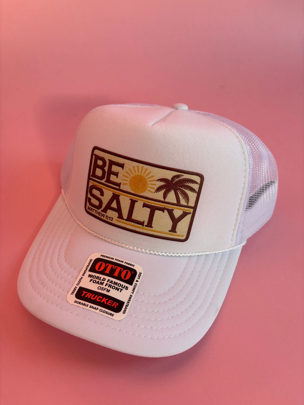 Be Salty Foam Trucker Hat