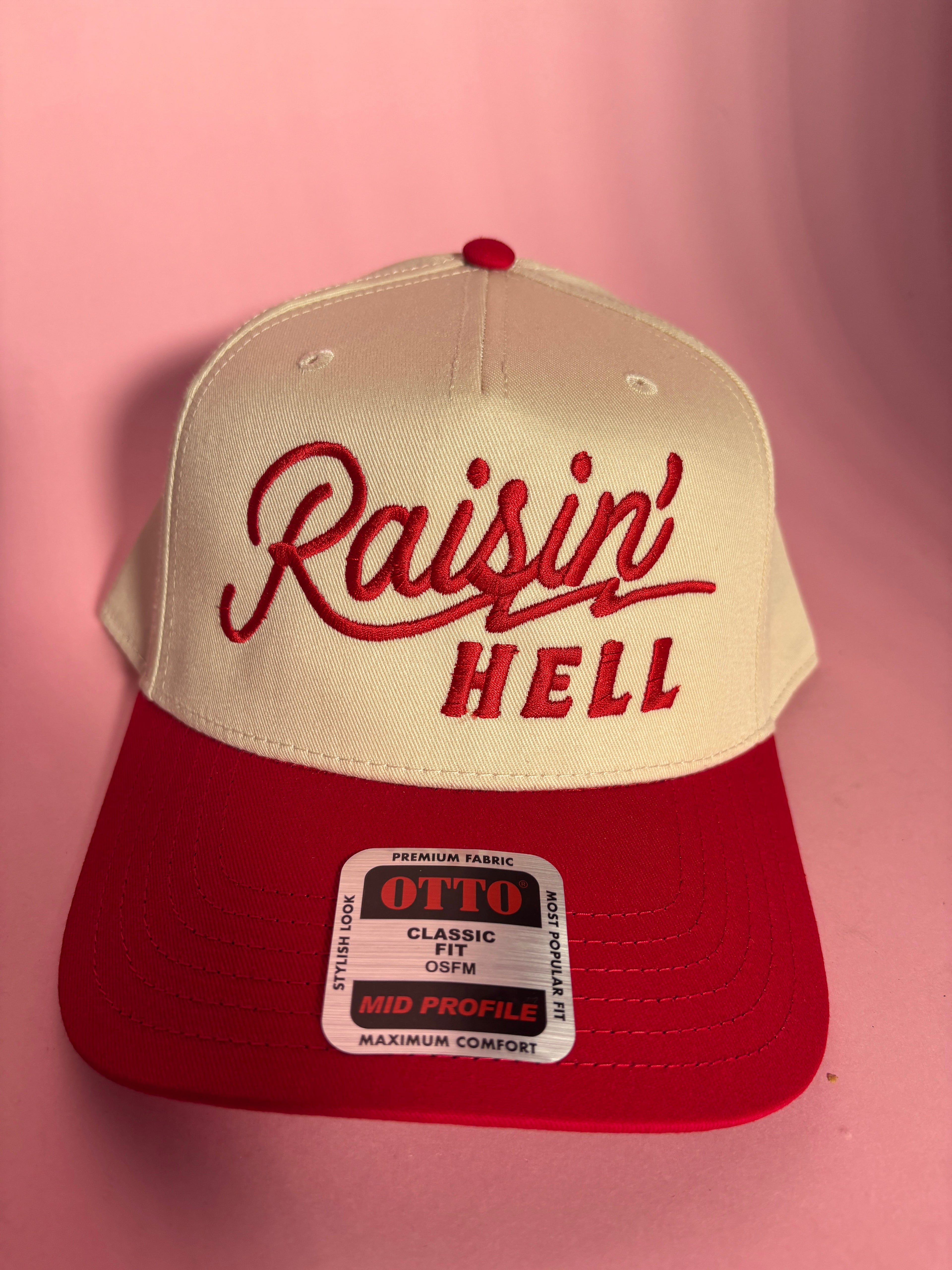 Raisin' Hell Trucker Hat