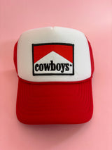Cowboys Patch Foam Trucker Hat