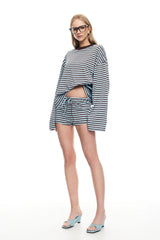 Kourt Bloomers Chocolate Sea Stripe