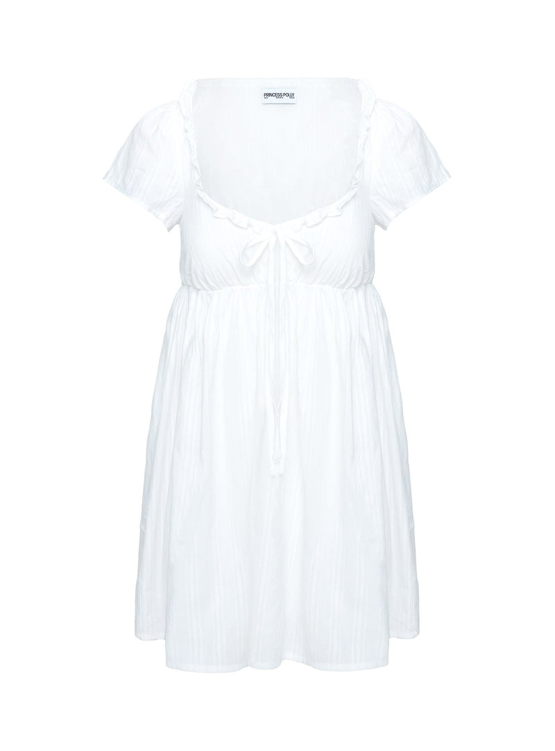 Monsterrat Mini Dress White