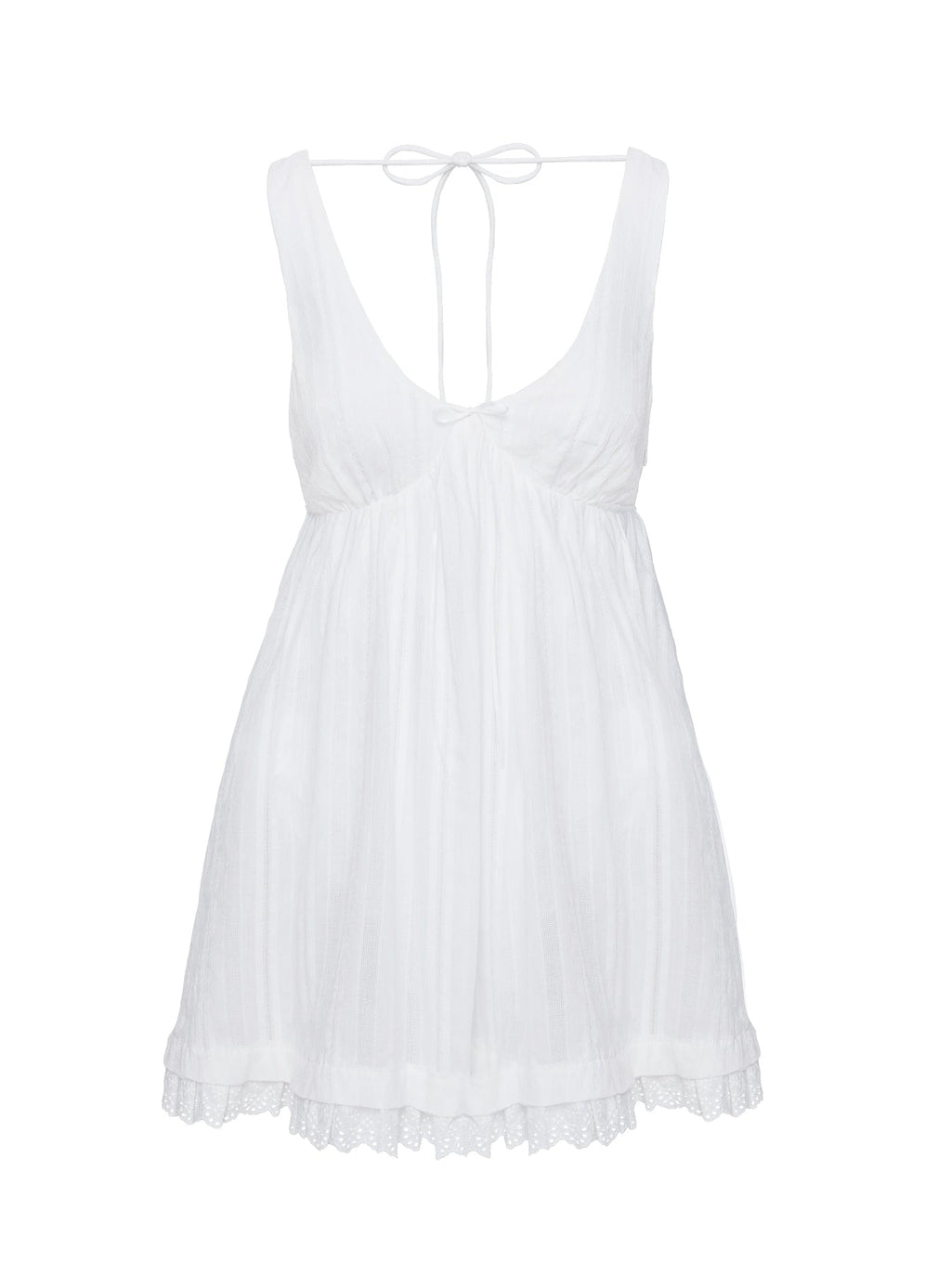 Nelty Mini Dress White