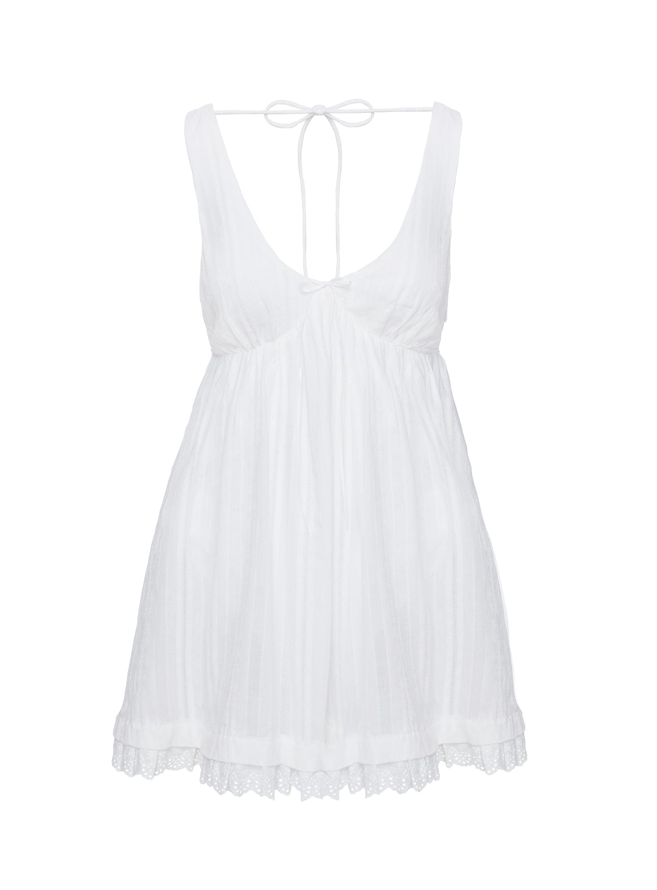 Nelty Mini Dress White