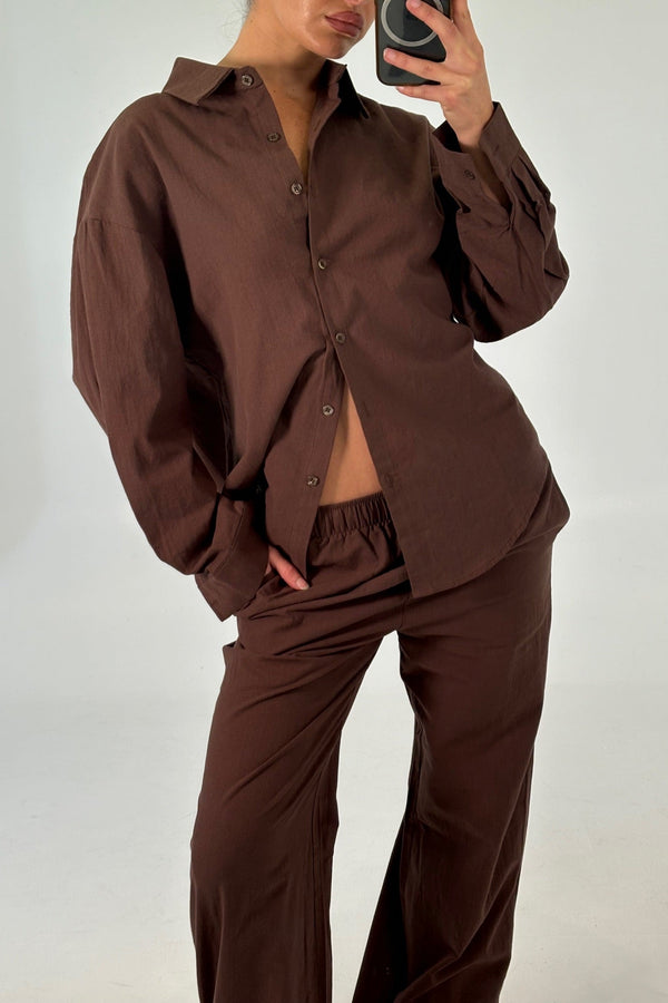 Hazel Set Chocolate