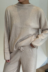 Quin Knit Pant Beige