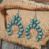 PREORDER: Sage Sky Artificial Turquoise Drop Earrings